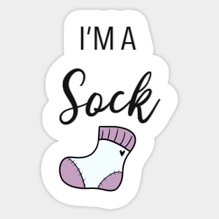 I'm a Sock Sticker